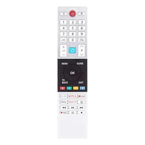 Télécommande compatible Toshiba CT-8567 pour téléviseur