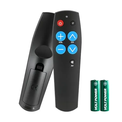 Télécommande TV APKLVSR à grands boutons pour seniors