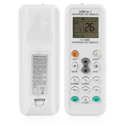 Télécommande universelle climatiseur 1000 codes Pevlkawr