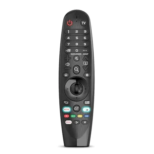 Télécommande universelle LG infrarouge sans voix ni pointeur