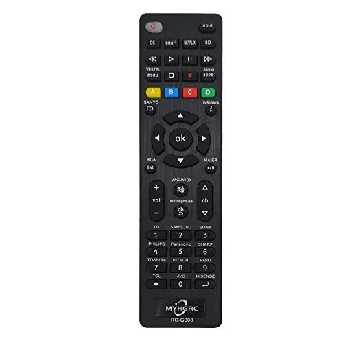 Télécommande universelle MYHGRC multimarques TV