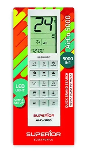 Télécommande universelle Superior Airco 5000 SUPCU005