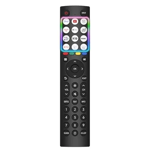 Télécommande universelle YLK pour téléviseurs Hisense