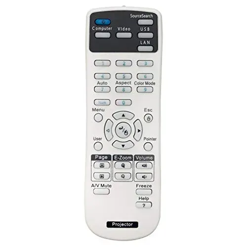 Télécommande de remplacement pour vidéoprojecteurs Epson