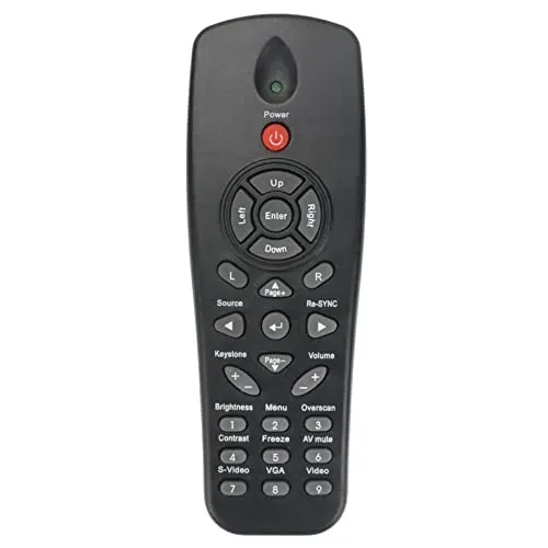 Télécommande de remplacement pour vidéoprojecteurs Optoma