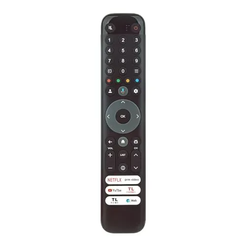Télécommande VINABTY RC833-GUB1 pour TCL LCD QLED Smart TV