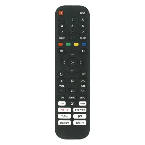 Télécommande VINABTY RM-C3612 pour TV JVC, BSL et EKO