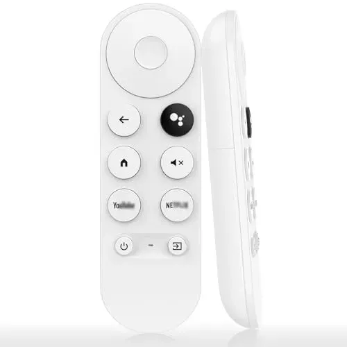 Télécommande vocale Bluetooth Yisica pour Chromecast Google TV 4K