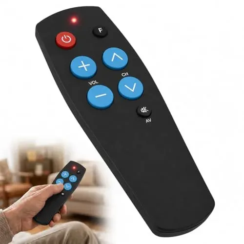 Télécommande Voltvera senior infrarouge à gros boutons