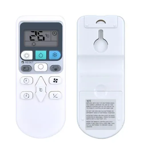 Télécommande de rechange WKOLF pour climatiseur Hitachi