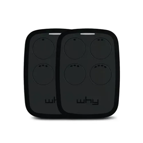 Télécommandes 1Control WHY 433-868 MHz noires