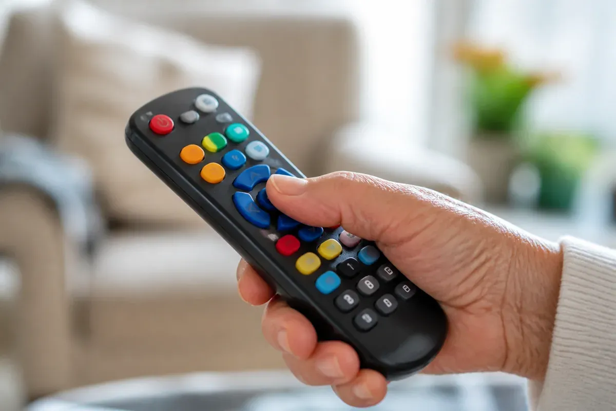 Télécommande TV pour senior : grosses touches, simplifiée, laquelle choisir